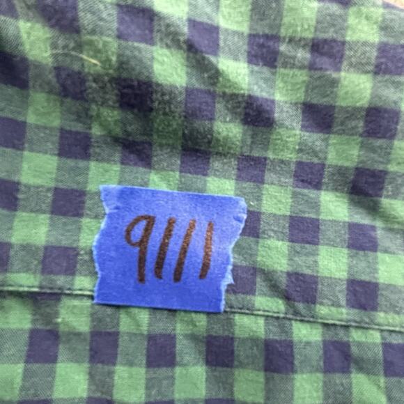 UNTUCKit Shirt Adult Large Check Button Up Long Sleeve Casual Preppy Men's - Picture 15 of 15